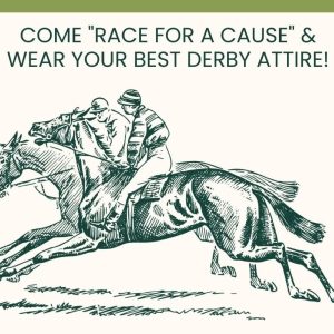 Illustration of men riding horses.