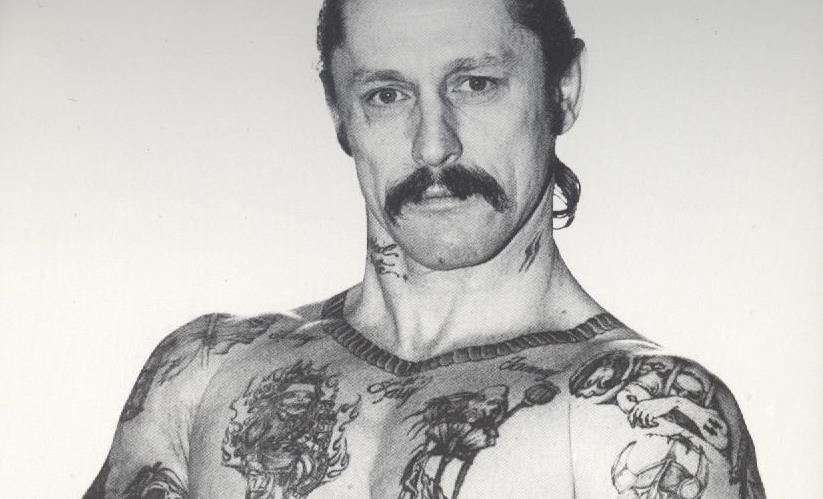 Inmate Photo with Tattoos