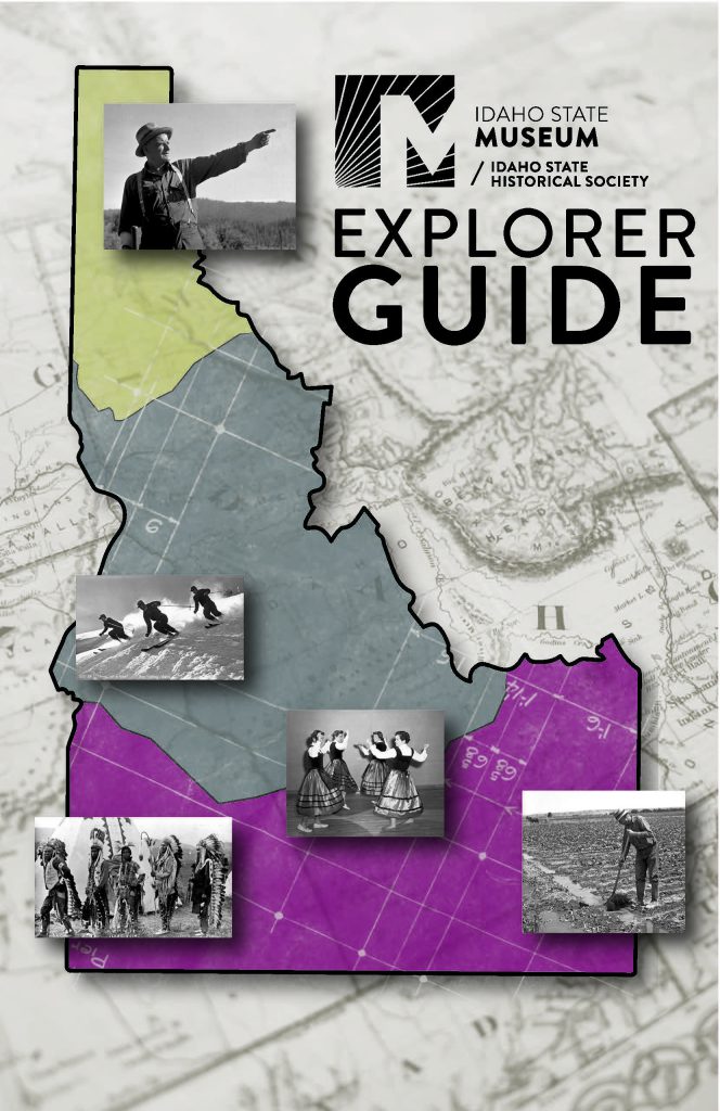 Cover Page of Idaho State Museum Explorer Guide Booklet
