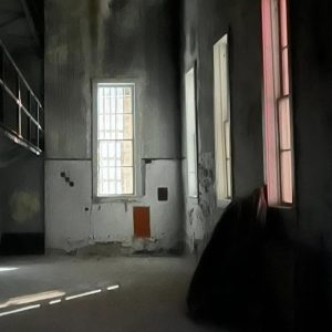 Interior Cell House in Evening