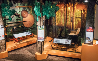 Big Burn Exhibit, Idaho State Historical Society