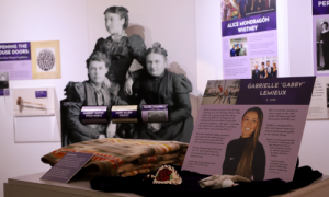 Trail Blazing Women of Idaho Exhibit at the Idaho State Museum, Gabrielle "Gabby" Lemieux